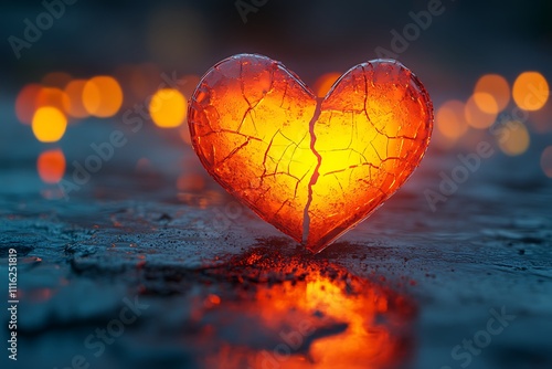 High quality romantic 8k digital art with hearts for valentine's day
