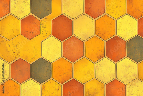 Modern Honeycomb Texture