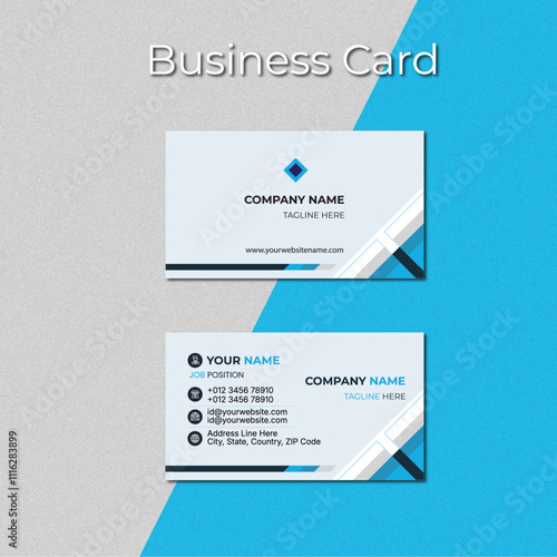 Business Card Editable Template