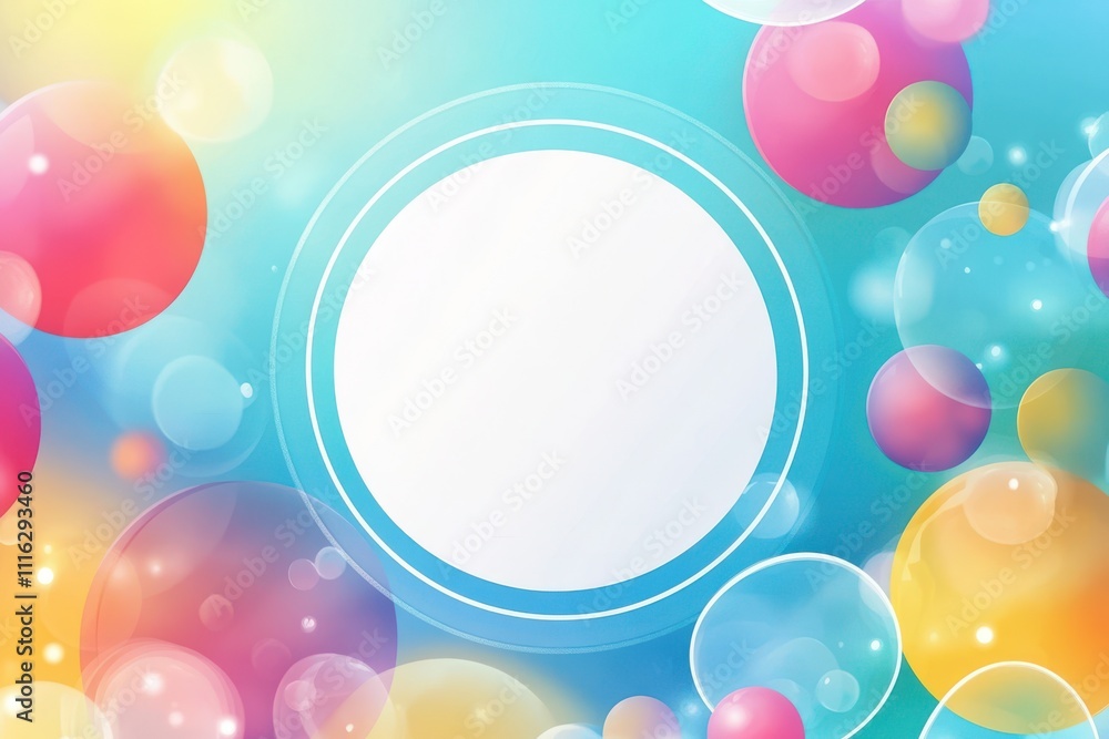 Colorful wave shapes background with abstract gradient and bokeh dots, vector illustration for banner, presentation template Colorful wave shapes background with abstract gradient and bokeh dots, vector illustration for banner, presentation template