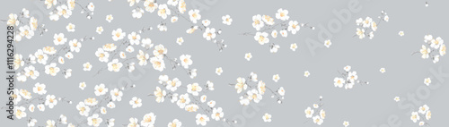 Beautiful colorful design digital textile seamless floral abstract geometric all over patterns.