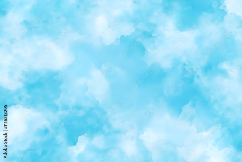 Abstract Blue Watercolor Square Stain - Hand-Painted Artistic Texture Background Abstract Blue Watercolor Square Stain - Hand-Painted Artistic Texture Background