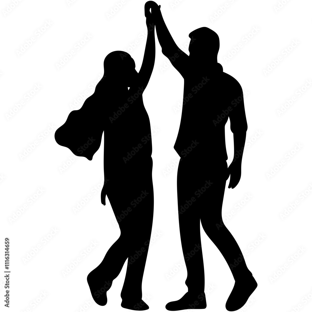 Romantic Couple Silhouette. Couple loving people silhouettes. Good use for symbol, logo, web icon, mascot, or any design you want. Romantic Couple Silhouette. Couple loving people silhouettes. Good use for symbol, logo, web icon, mascot, or any design you want.