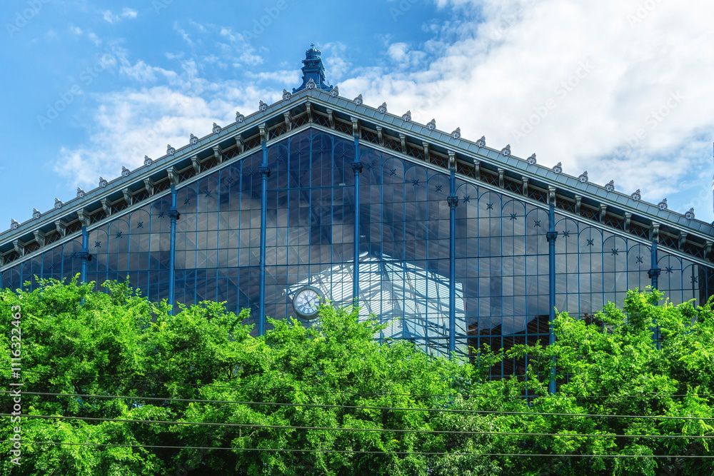 Fototapeta premium Western railway station in Budapest