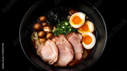 Savory Ramen Delight: A Harmonious Blend of Flavors and Textures photo