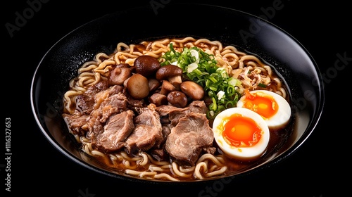 Savory Ramen Delight: A Harmonious Blend of Flavors and Textures photo