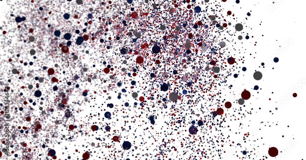 Abstract Red Blue Grey Dots Scattered Background Abstract Red Blue Grey Dots Scattered Background