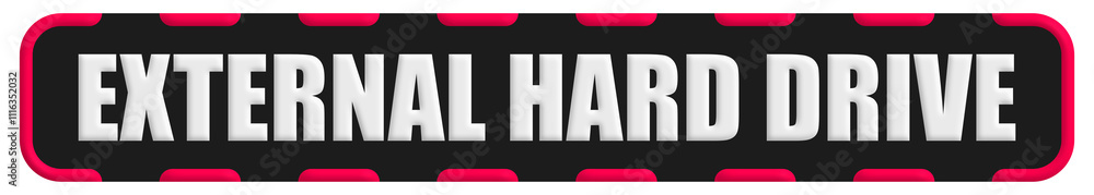 External Hard Drive Stamp Seal, Black Background External Hard Drive Word Rubber Stamp Banner Design Element External Hard Drive Stamp Seal, Black Background External Hard Drive Word Rubber Stamp Banner Design Element