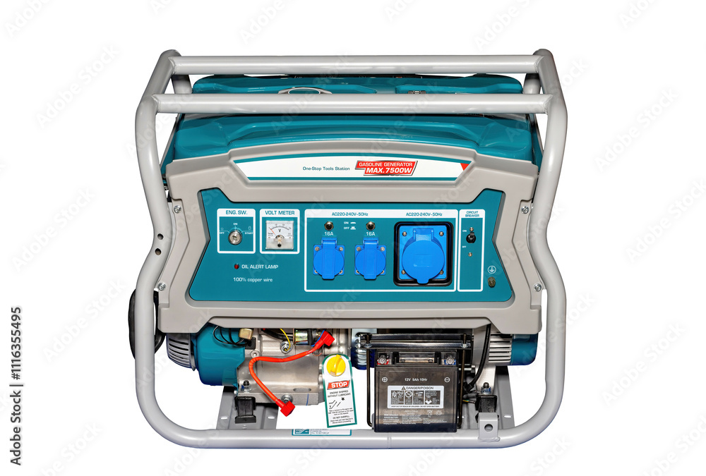 Powerful generator ready for outdoor adventures and emergency use in various settings