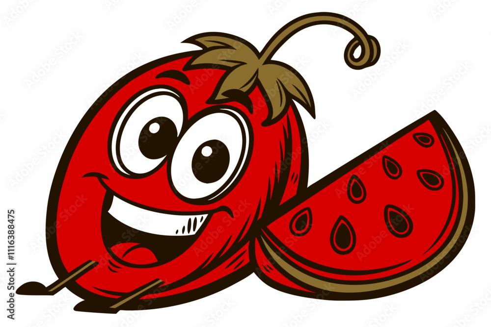 Obraz premium How to Create Funny Delicate Dewdrop Leaves Clipart on a White Background