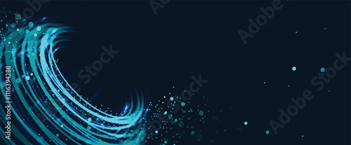 Technology abstract futuristic science background for internet business.