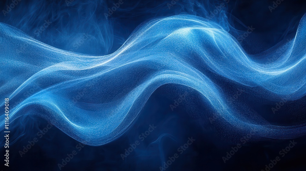 Abstract blue light beams cut through darkness, capturing a high-energy design full of dynamic motion Abstract blue light beams cut through darkness, capturing a high-energy design full of dynamic motion