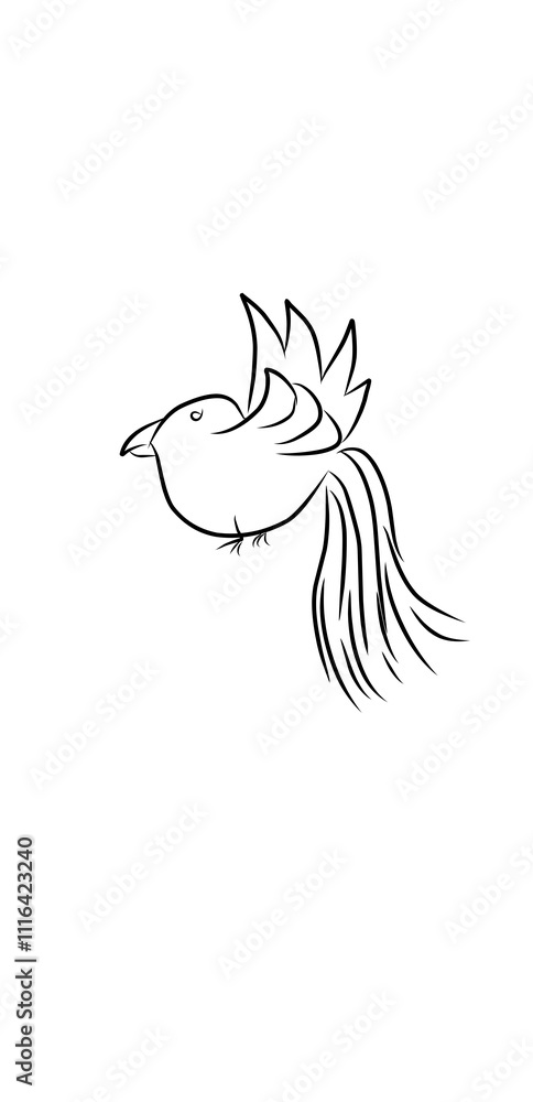 Obraz premium bird fly