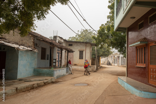 Quiet Village Street
