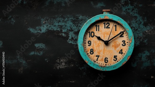 Wallpaper Mural Time stands still  a vintage clock telling stories of the past. Torontodigital.ca