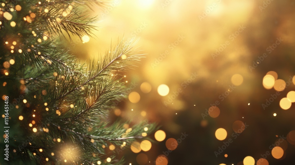 The Christmas Tree with Bokeh The Christmas Tree with Bokeh