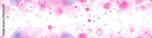 Abstract soft pink shapes in a loose watercolor style. 