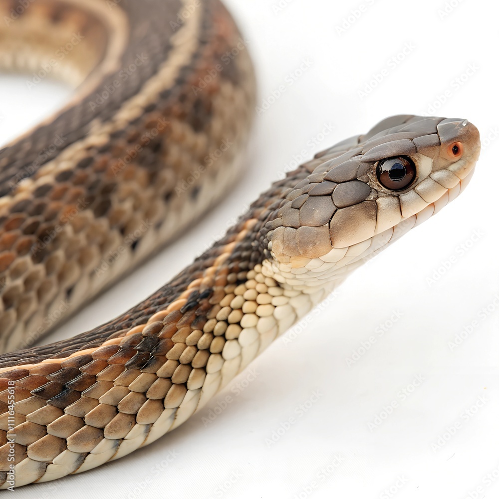 Fototapeta premium Close-Up of a Snake's Head