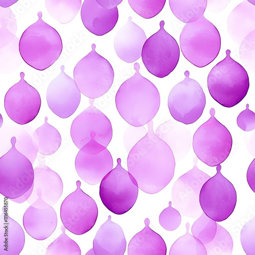 Abstract soft pink shapes in a loose watercolor style. 