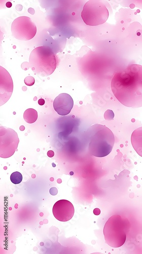 Abstract soft pink shapes in a loose watercolor style. 