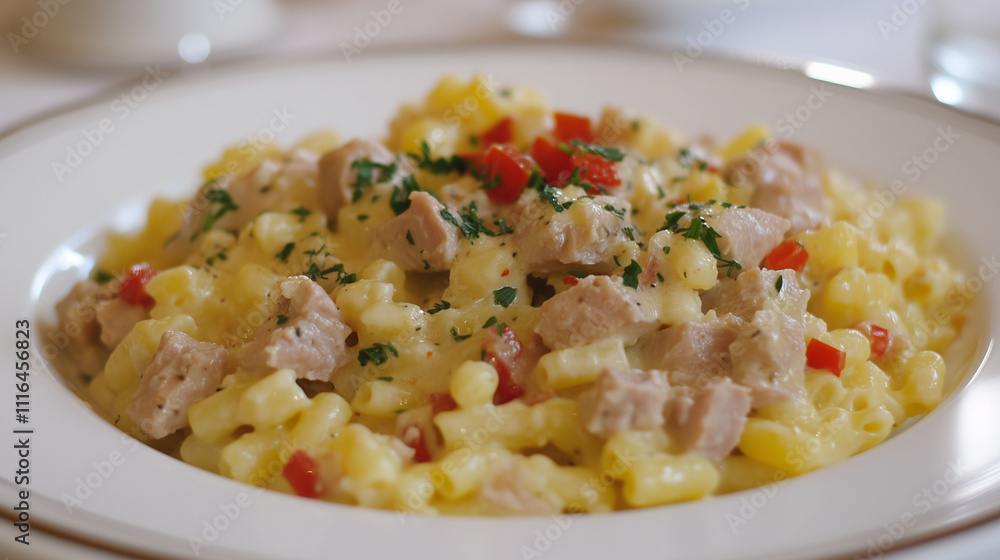 Classic Tuna Pasta Salad with Fresh Ingredients Classic Tuna Pasta Salad with Fresh Ingredients