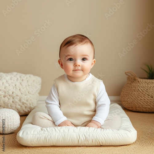Montessori method in action infant learning cozy home environment