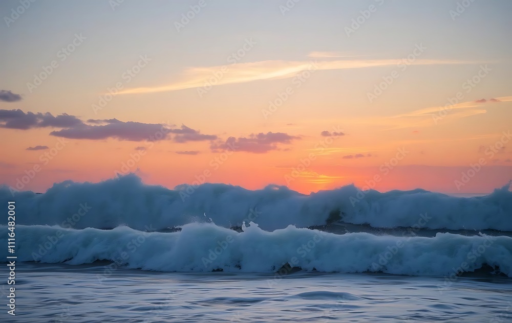 Obraz premium sunset over the sea