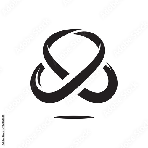 Abstract Infinity Icon – Endless Possibilities in a Modern, Minimalist Vector Design