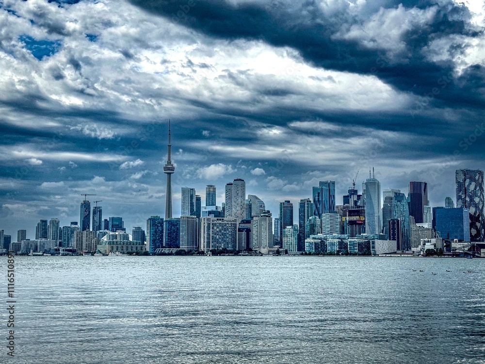 Fototapeta premium city skyline in Toronto