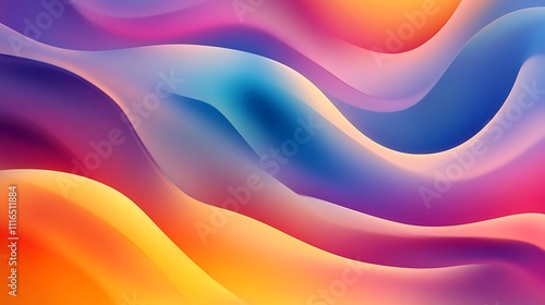 A Trendy and Colorful Abstract Background Design