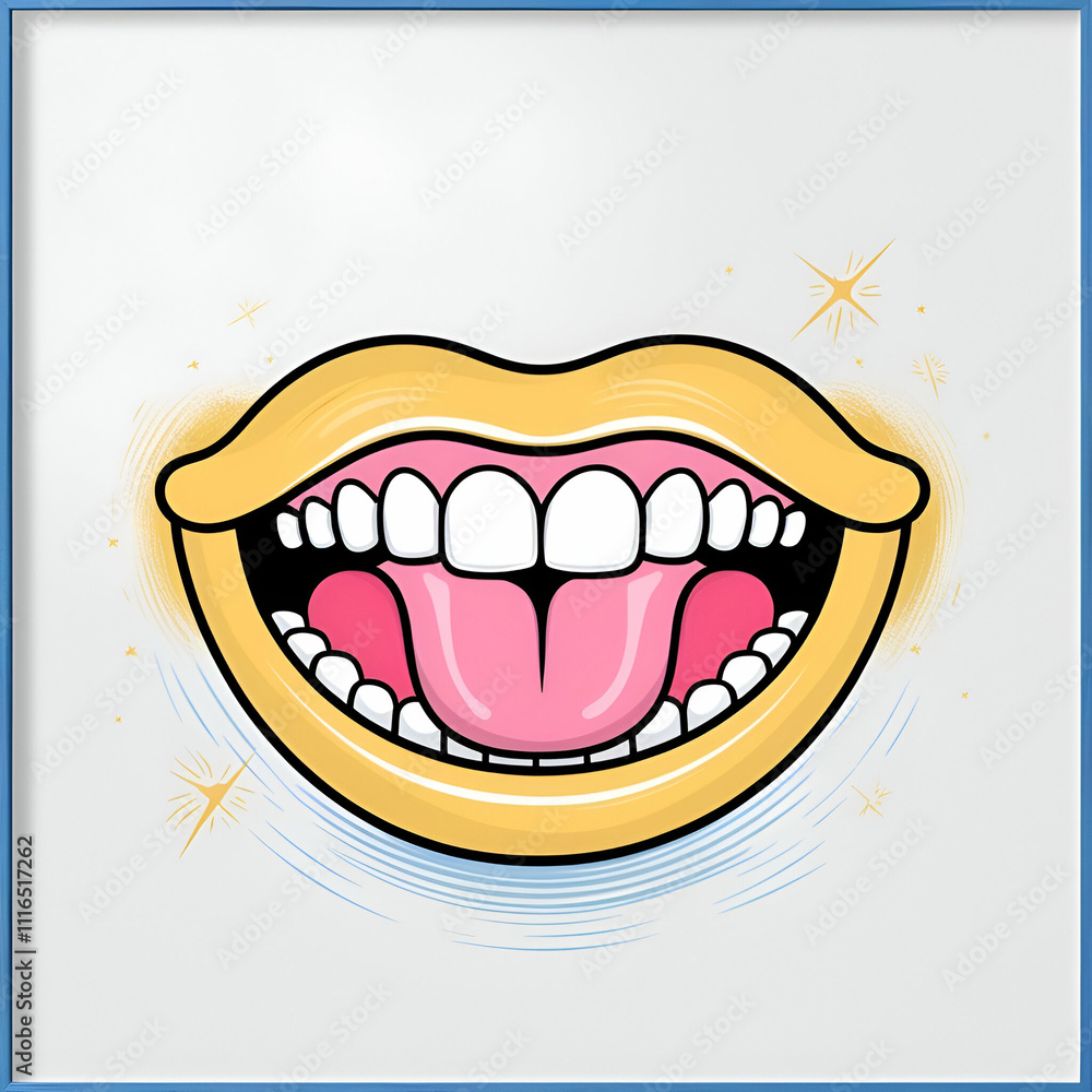 illustration of lips illustration of lips