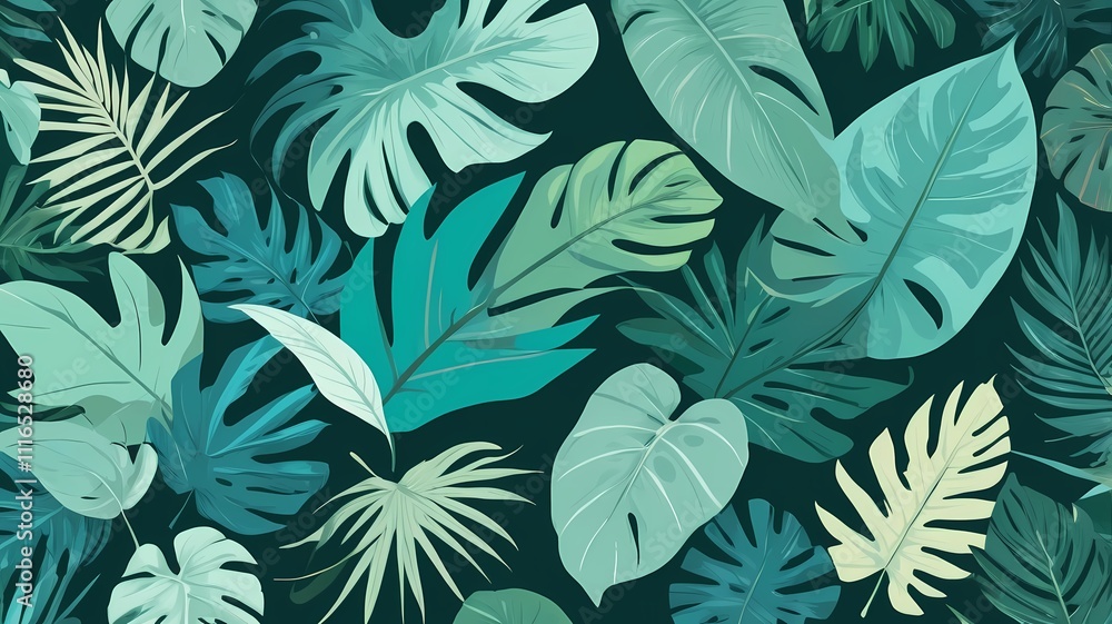 Fototapeta premium seamless floral pattern