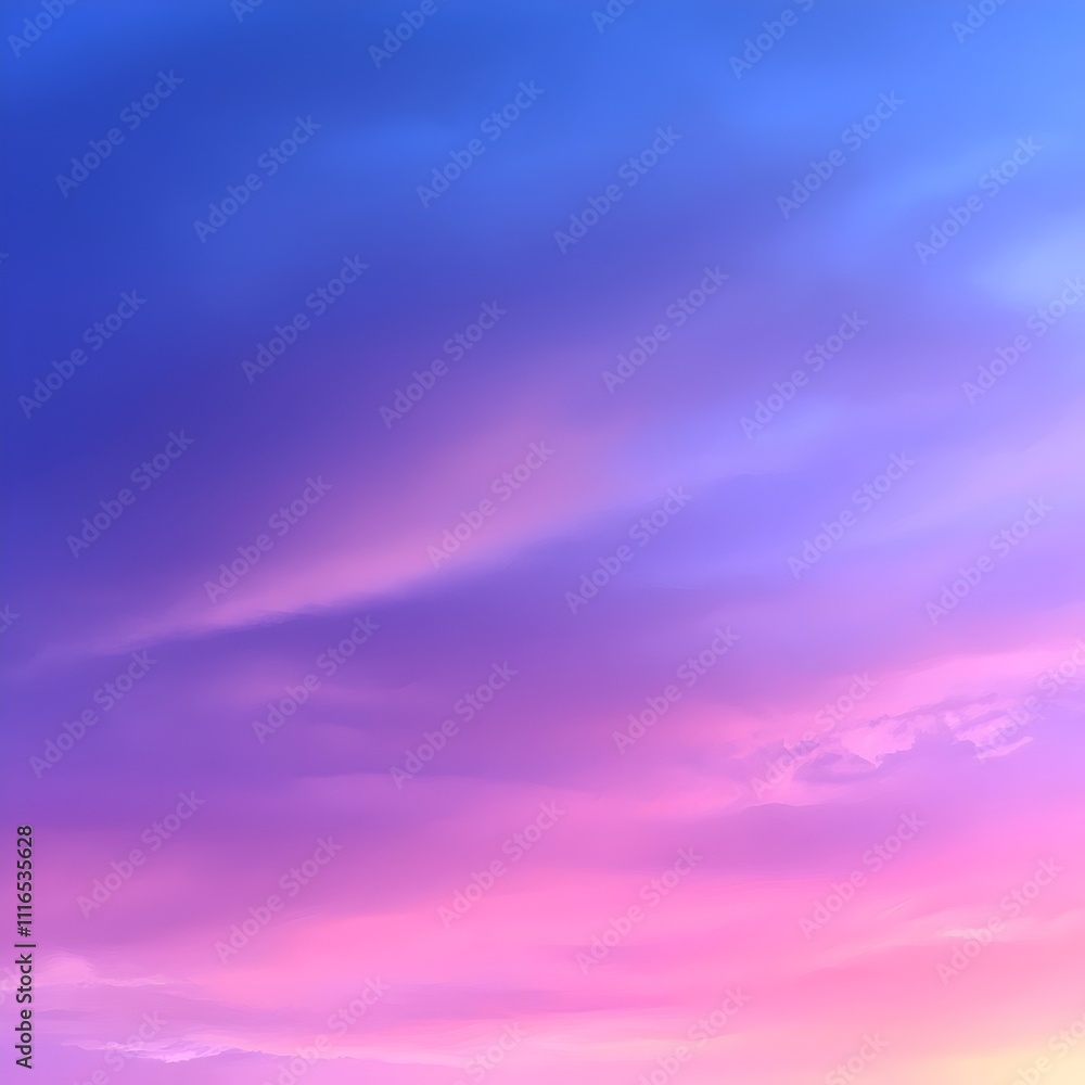 A stunning gradient of blues, pinks, and purples fills the sky, creating a serene and dreamy atmosphere at dusk. The soft hues blend beautifully for a tranquil effect. A stunning gradient of blues, pinks, and purples fills the sky, creating a serene and dreamy atmosphere at dusk. The soft hues blend beautifully for a tranquil effect.