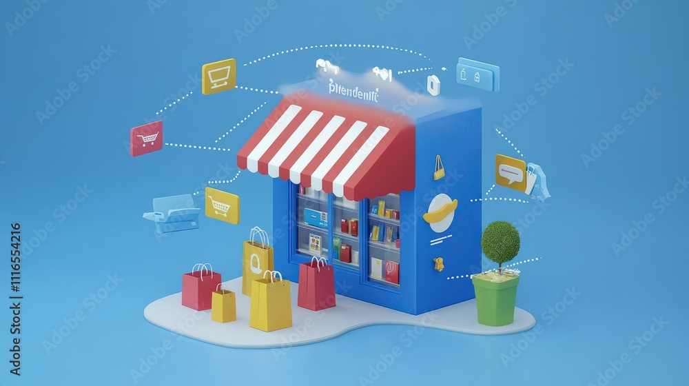 Online Store Shop Digital Retail Business E Commerce Online Store Shop Digital Retail Business E Commerce