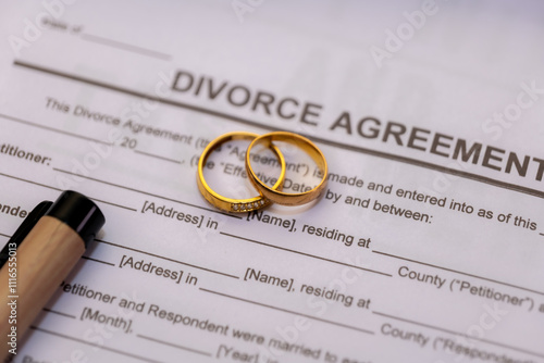 Εκτύπωση καμβά Divorce Decree