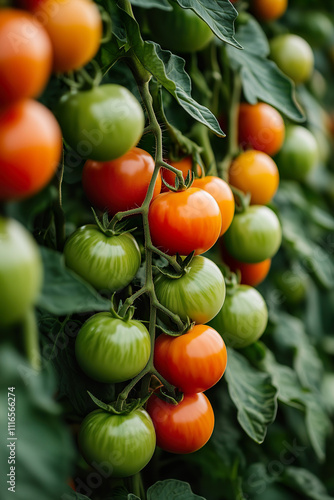 Wallpaper Mural  Fresh Tomatoes on the Vine Torontodigital.ca