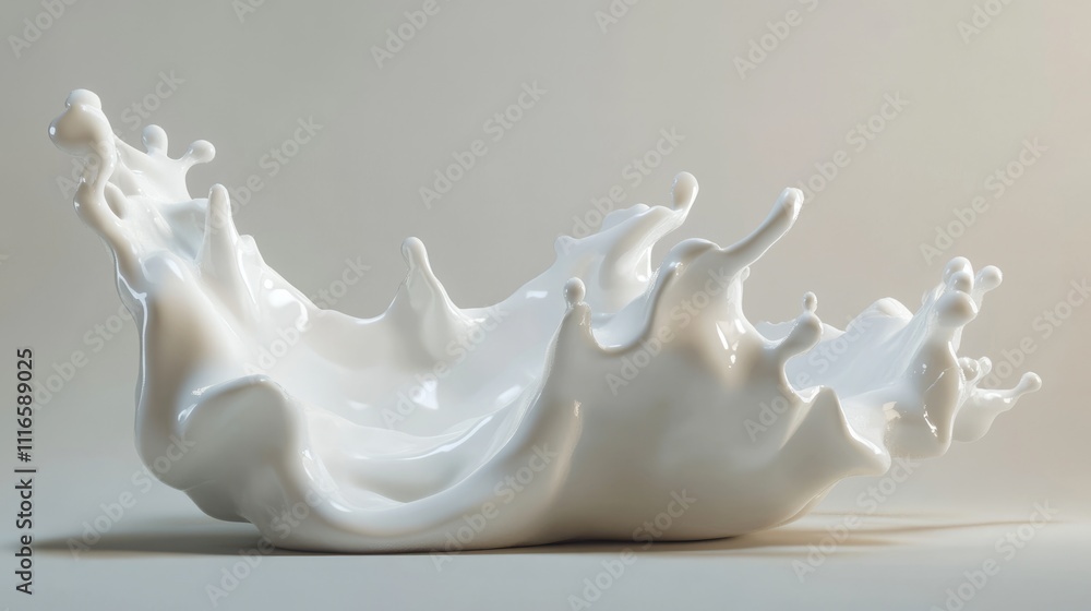 Fresh Milk Wave: Isolated Splash with Smooth Flow, Perfect for Healthy Advertising Concepts Fresh Milk Wave: Isolated Splash with Smooth Flow, Perfect for Healthy Advertising Concepts
