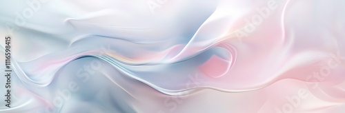 Abstract Pastel Draped Fabric Background