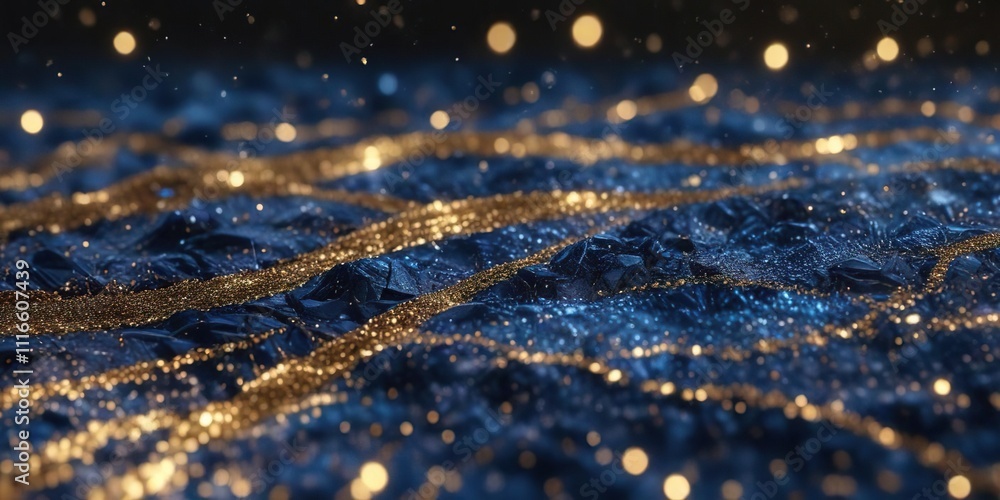 shimmering blue gold glitter light with sparkles, soothing illumination, soft radiance shimmering blue gold glitter light with sparkles, soothing illumination, soft radiance