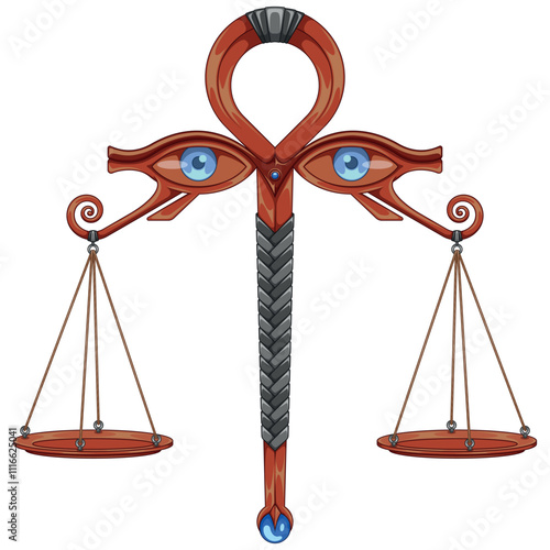 Egyptian Scales of the Judgement of Osiris
