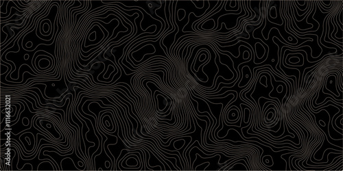 Here’s your description with commas between every word:

Featuring, a, black, gypsum, background, with, a, black, abstract, geometric, topographic, contour, map, background.