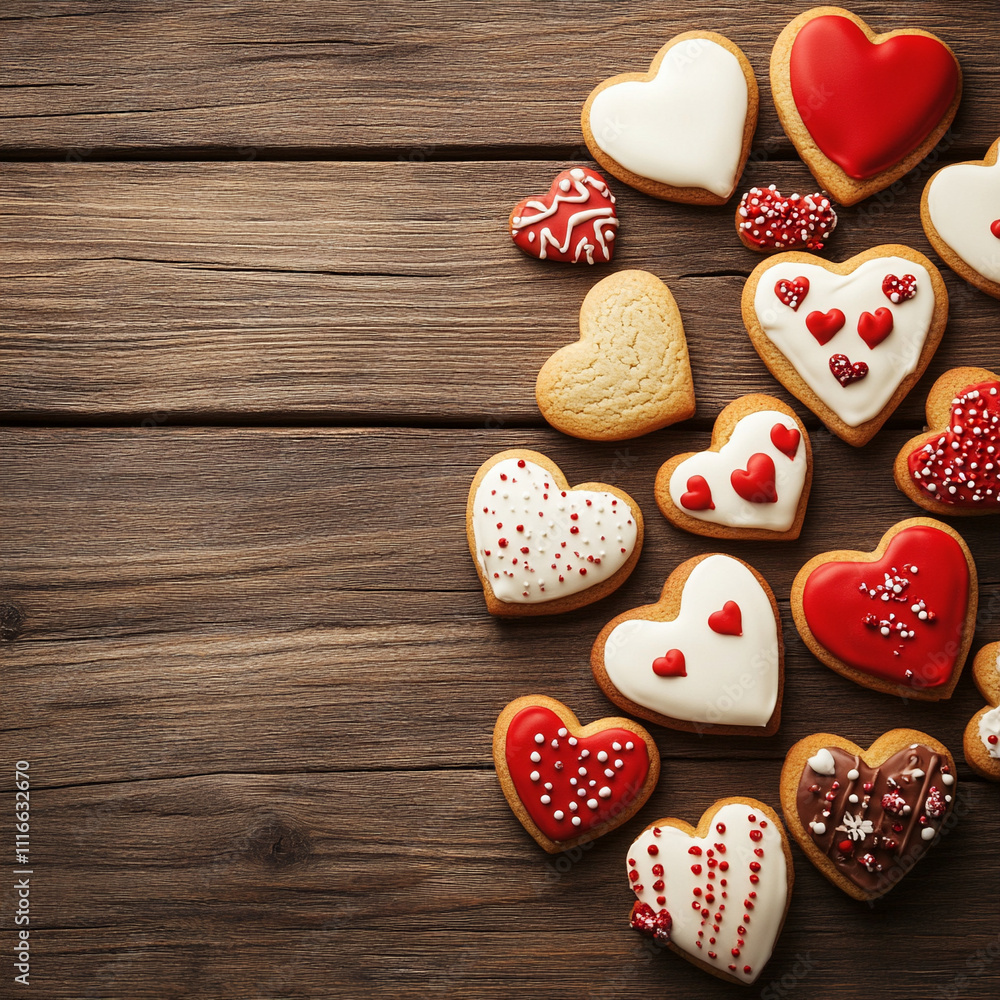 Valentine’s Day heart cookies Valentine’s Day heart cookies
