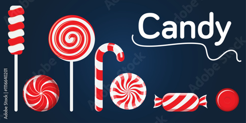 Candy Cane Christmas Candy