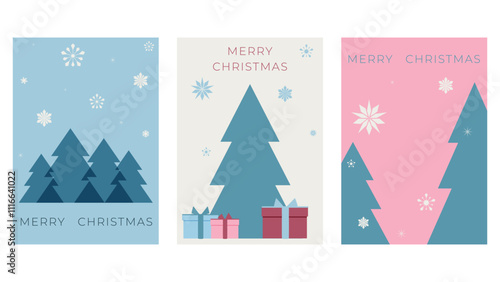 christmass cards set