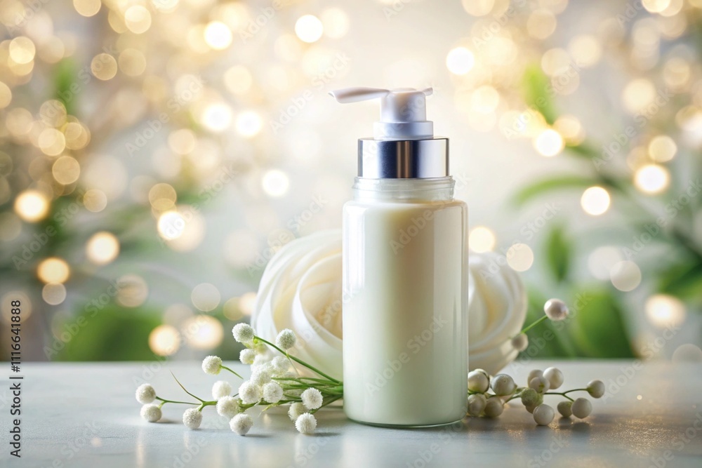 Lotion skincare cream texture cosmetic display, Isolated Background. Lotion skincare cream texture cosmetic display, Isolated Background.