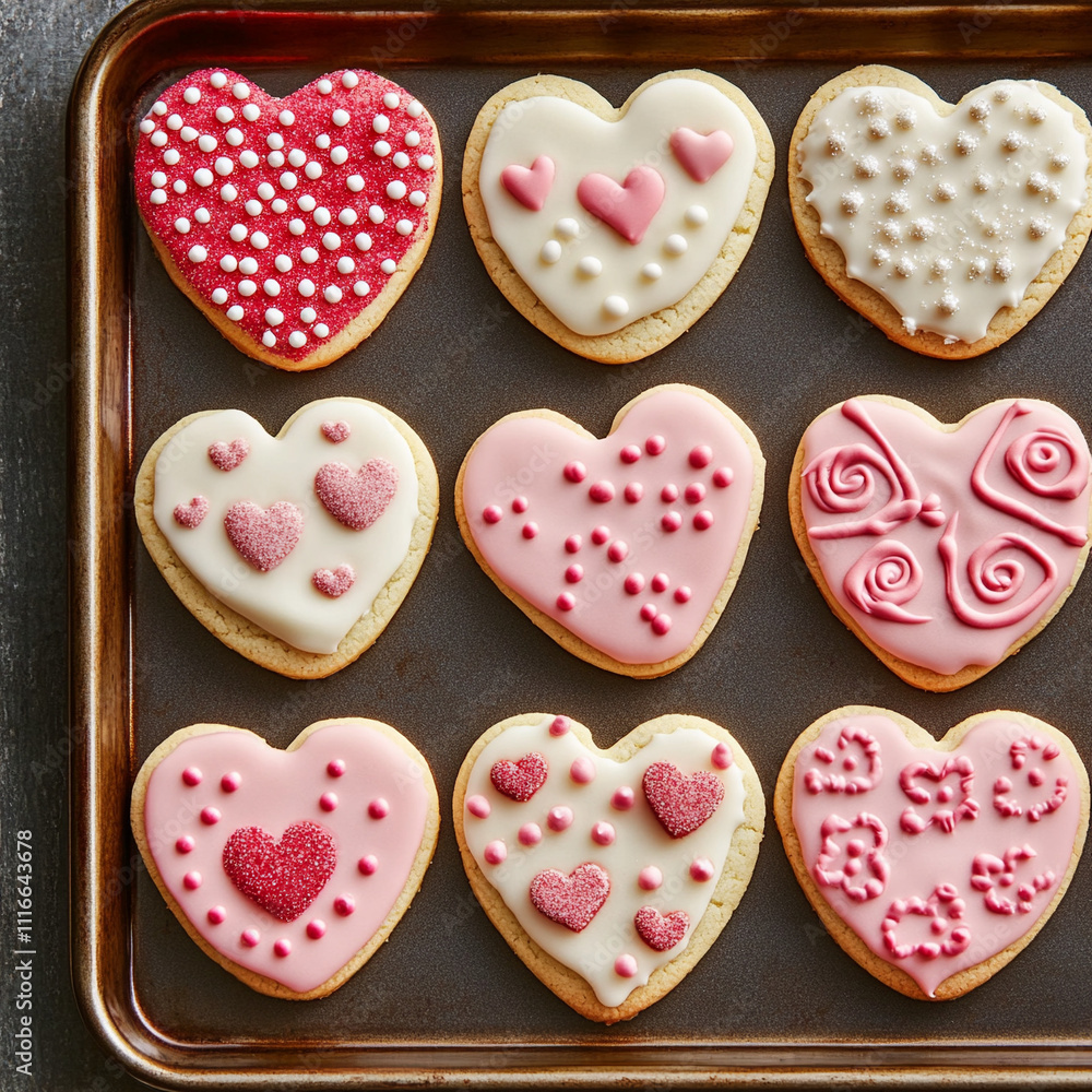 Valentine’s Day heart cookies Valentine’s Day heart cookies