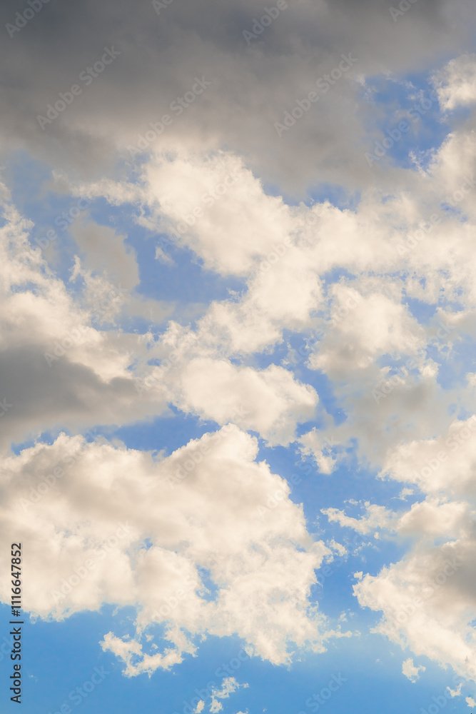 Fototapeta premium blue sky with clouds