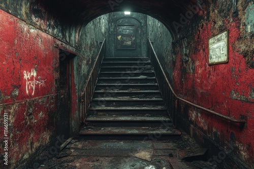old abandoned factory