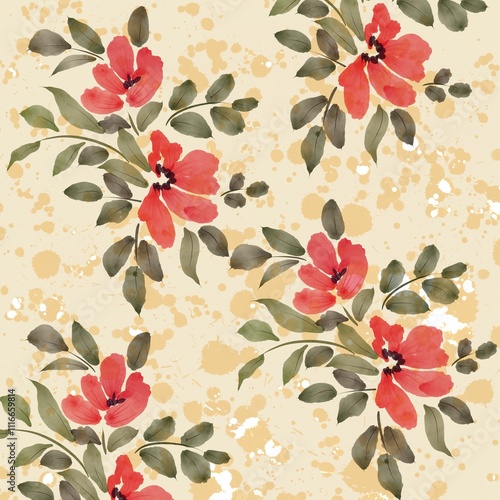 seamless floral pattern