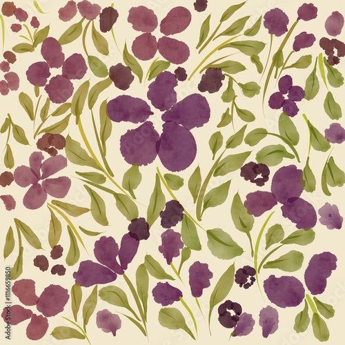 seamless floral pattern